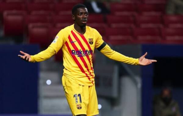 バルサfwデンベレが肩を負傷 24日clディナモ キエフ戦出場へ黄信号か 年11月23日 エキサイトニュース