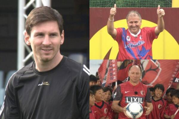 メッシ ジーコ アルシンドがキックターゲットに挑戦 15日放送 13年6月14日 エキサイトニュース