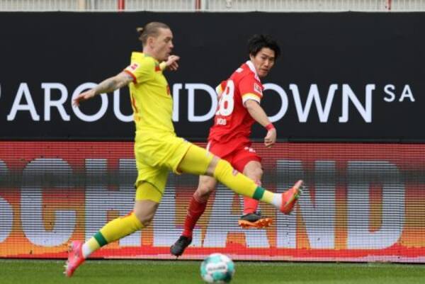 遠藤渓太 今季2度目の先発で好機演出 ウニオン ベルリンはケルンに逆転勝利 21年3月14日 エキサイトニュース