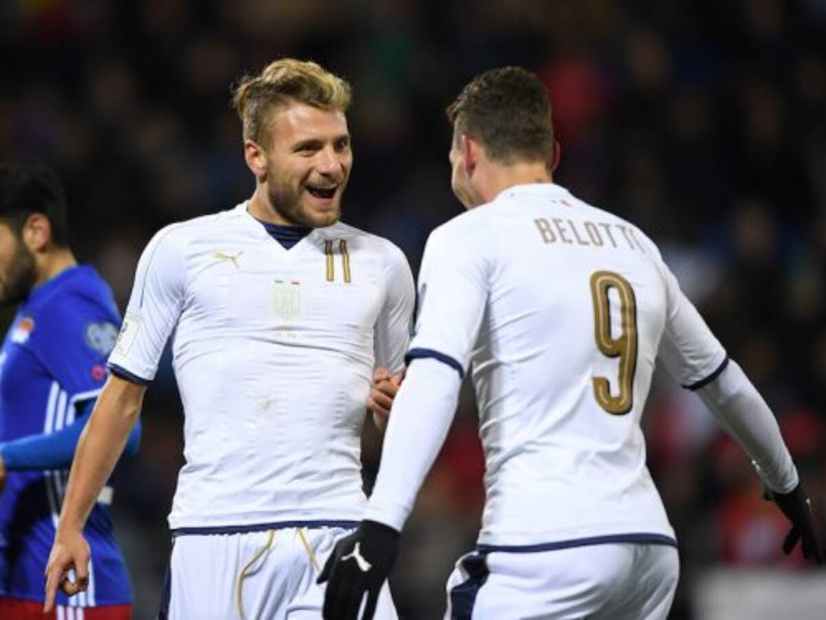 公式戦3試合目のベロッティが2発 イタリア 快勝でg組首位スペインを追尾 16年11月13日 エキサイトニュース