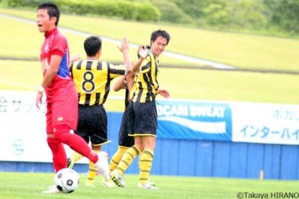 前橋育英 2年生fw榎本樹が初戦でハットトリック 得点王を狙って頑張りたい 17年7月29日 エキサイトニュース