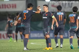 アルビ新潟sがシンガポール杯連覇 シンガポール史上初の全4タイトル獲得 16年10月30日 エキサイトニュース