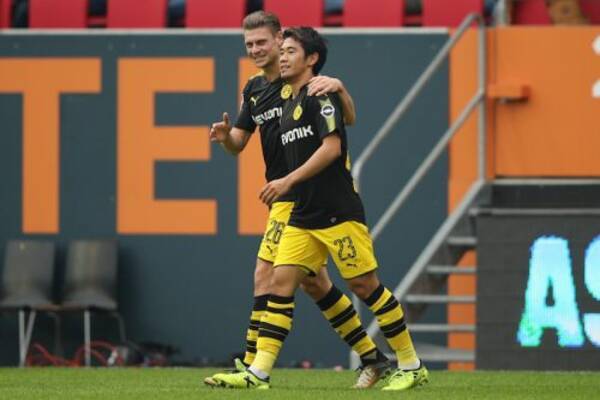 香川がリーグ戦2試合ぶりのゴール 芸術的なループシュートを決める 17年9月30日 エキサイトニュース