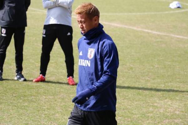 半年ぶり復帰の本田圭佑 自分らしく 生き残り競争へ W杯で勝つためにやってきた 18年3月22日 エキサイトニュース