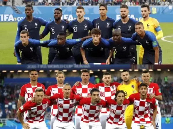W杯決勝のスタメン発表…フランス＆クロアチア、ベストメンバーで激突！
