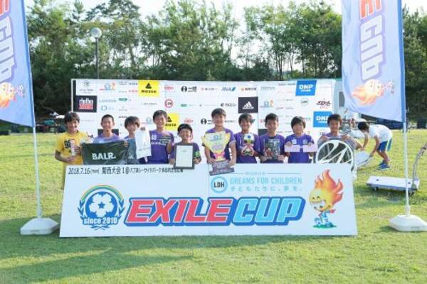 楽しみながらチーム全員でつかんだ優勝 Exile Cup 18関西大会1は大阪市ジュネッスfcが制覇 18年7月27日 エキサイトニュース