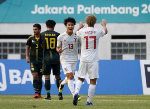 U 21日本代表 アジア大会2連勝 パキスタン相手に前半だけで4ゴール 18年8月16日 エキサイトニュース