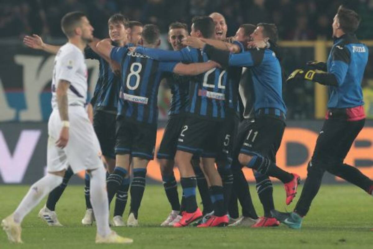 アタランタが23年ぶりにイタリア杯決勝進出 フィオレンティーナに逆転勝利 19年4月26日 エキサイトニュース