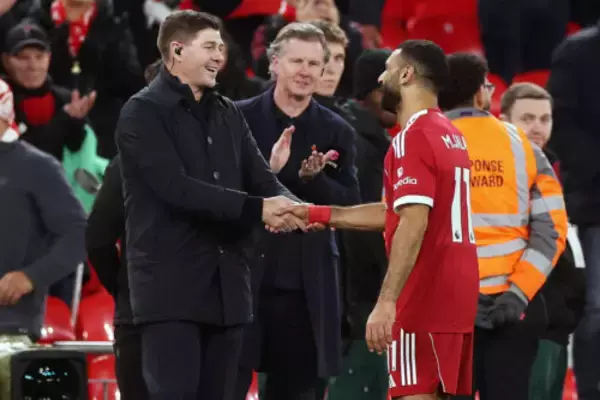 ジェラードがサラーの今季限りでの退団に理解…「後味の悪い形で去るな」との過去の助言も明かす