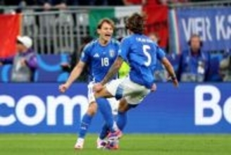 前回王者イタリア、“EURO史上最速弾”許しヒヤリも…アルバニアに逆転勝利で白星スタート
