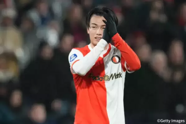 ステップアップの上田綺世、大きな成長に繋がったフェイエノールトでの日々に感謝「永遠に特別なクラブ」