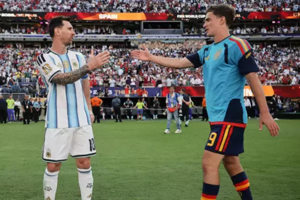 ガビがW杯決勝後のアルゼンチンとの衝突に意外な私見「彼らが（追加で）出場停止処分を受けるべきだとは思わない」