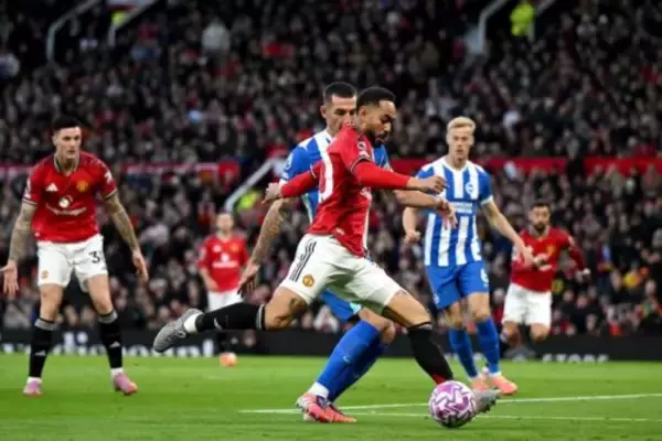 “攻撃陣躍動”のマンU、4発奪取でプレミア3連勝！　三笘薫欠場のブライトンは公式戦6試合ぶり黒星