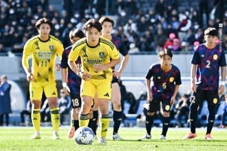 鹿島学園、清水朔玖の2得点などで興國を下す！　国立開催の準決勝に進出
