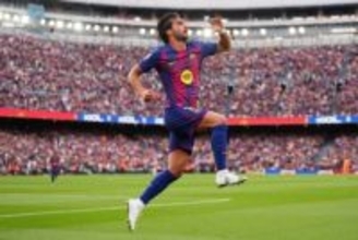 F・トーレスが“ドブレーテ”！　バルセロナがエスパニョールとのダービー制し2位レアルとの勝ち点差を“9”に広げる