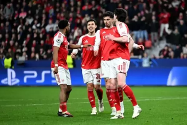 アーセナル、CL連勝は「8」でストップ…レヴァークーゼンとの第1戦はハヴァーツの“古巣弾”でドロー