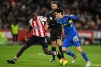 田中碧は3戦連発ならず…リーズがカルヴァート・ルーウィンの4戦連発弾でドローに持ち込む