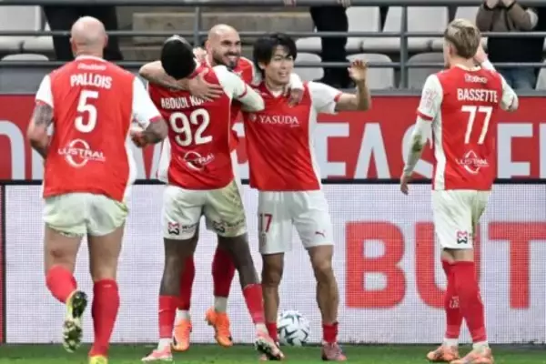 日本代表帰りの中村敬斗がさっそくゴール！…今季ここまで10戦6発、チームの連勝に貢献