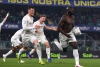 ルカク、「困難な数カ月」を経て281日ぶり得点…劇的決勝点でナポリを勝利に導く