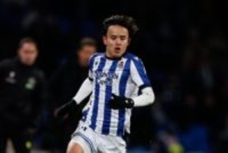 負傷明けの久保建英、2試合連続のベンチ入り…国王杯決勝前に11試合ぶりの出場なるか