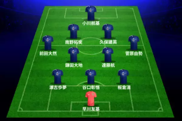 日本代表のスタメン発表！　ガーナ戦から遠藤航ら7名が新たに先発、ボリビアとの年内最終戦へ