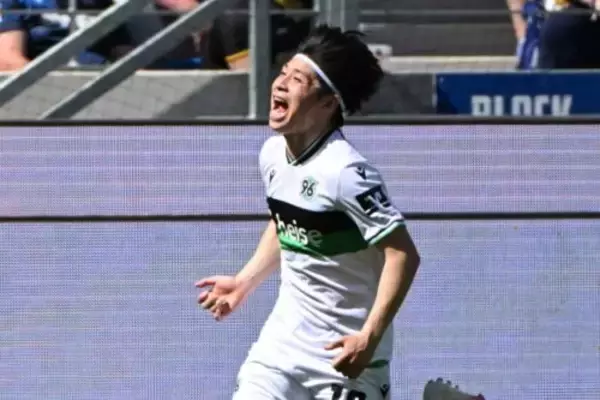 横田大祐が1ゴール1アシスト！　ハノーファーが入れ替え戦出場圏の3位に浮上