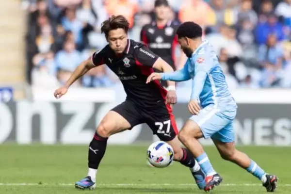 全2得点関与で首位撃破に貢献！　松木玖生に高評価「監督の信頼は正しかった」