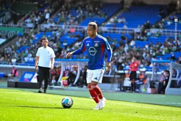 今季初出場・初先発で好プレー、横浜FM初勝利に貢献　オナイウ情滋「苦しい時間を過ごしてきた中で…」