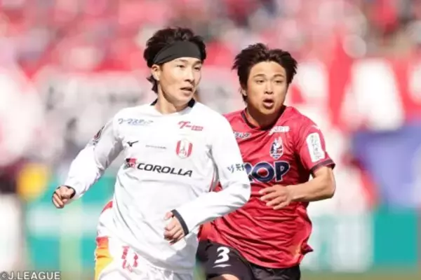 岡山、河野孝汰の初ゴールで追いつきPK戦勝ち！　名古屋は2戦未勝利に