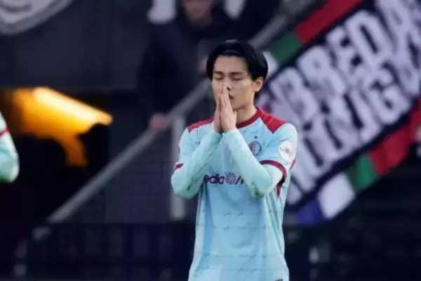 上田綺世が2ゴール！　フェイエノールト、先制するもNACブレダとドロー…渡辺剛はフル出場