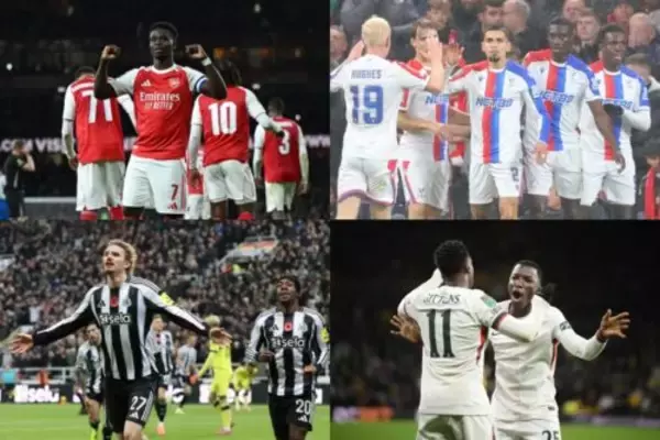 カラバオ杯準々決勝の組み合わせが決定…アーセナルはクリスタル・パレスと対戦