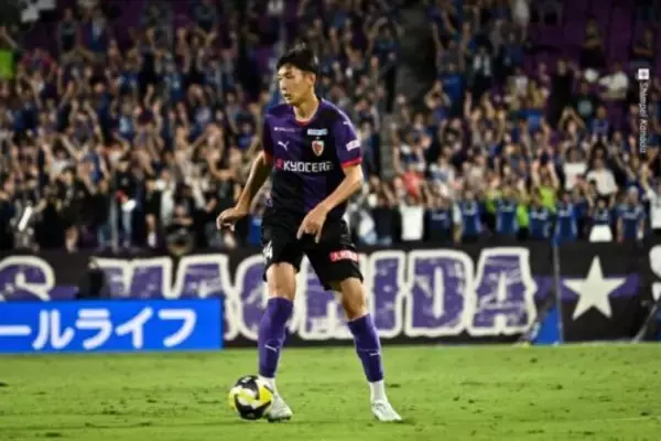 京都FW原大智が再び海外へ…移籍手続きと準備のためチーム離脱、昨季の3位躍進にも貢献