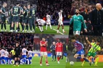 プレミア勢の勝率が急落…合計9クラブ参戦のCL、EL、ECLラウンド16第1戦でわずか1勝