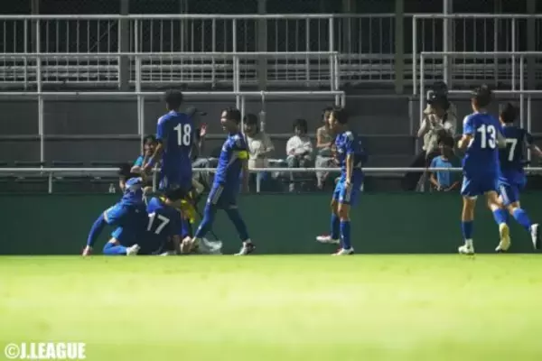 U15Ｊリーグ選抜がリヴァプールU15に勝利！　落雷で一時試合中断も、礒部怜夢が決勝弾…第2戦は26日に開催