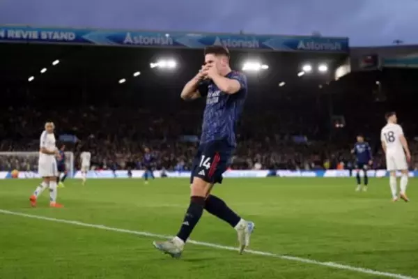 アーセナルがリーグ戦4試合ぶり白星！　ギェケレシュ弾ら4発でリーズ撃破…田中碧は出番なし