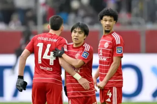 田中聡、移籍後初アシストで逆転弾を演出！　フル出場でドイツ2部上位チーム撃破に貢献