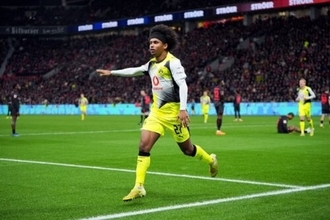 ドルトムント、レヴァークーゼンを下し3位に浮上！　アンセルミーノの先制弾にアデイェミが決勝弾