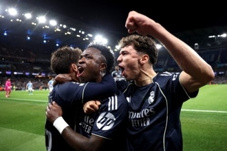 レアル・マドリードが6年連続でCL準々決勝へ！　マンCは10人で反撃も、3年連続で”盟主”の前に屈す