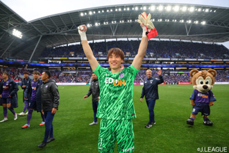 「今日こそ止めて自分がヒーローに…」“中国ダービー”PK戦に燃えた広島の守護神・大迫敬介「練習の成果でしっかりと弾き出せた」