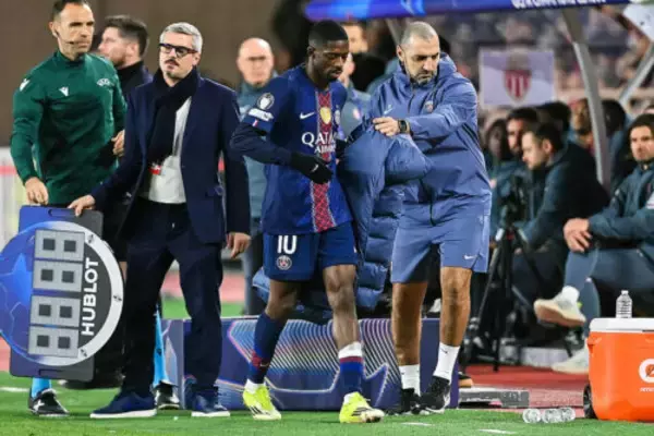 PSGに痛手…デンベレ不在でモナコとのCL同国対決第2戦へ