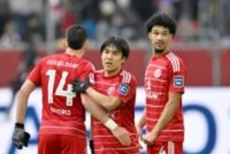 デュッセルドルフの田中聡、逆転に導くアシストで今節のMOMに選出！　ドイツ誌『キッカー』のベスト11入りも果たす