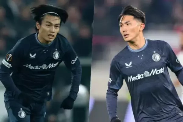 渡辺剛がリーグ戦初ゴールも…敗れたフェイエノールトは首位陥落、上田綺世は2戦連発ならず