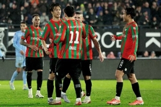 小川航基、2得点でリーグ戦6得点目を記録！　NECが三戸舜介先発のスパルタ・ロッテルダムに3発快勝