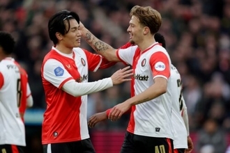 上田綺世はリーグ戦4試合ぶりの無得点…エールディヴィジ“首位決戦”はサイバリのハットでPSVが勝利