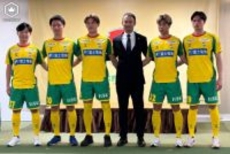 2009年以来のJ1へ！　千葉・小林慶行監督「挑戦者として持っているパワーをぶつけていく」　津久井匠海ら5選手をお披露目