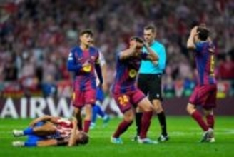 2試合連続で退場者出しCL敗退…バルサが判定をめぐりUEFAに苦情申し立て「損害をもたらした」