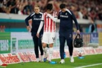 鈴木唯人が右鎖骨骨折…W杯開幕まで残り1カ月あまり、日本代表に大きな痛手