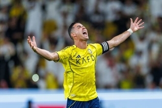 C・ロナウド、ケガ明け復帰戦で2得点！　通算1000ゴールへまた一歩前進