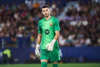 バルサ守護神J・ガルシア、左ヒザ手術から回復も「復帰まで1カ月」…“クラシコ”出場は間に合わず