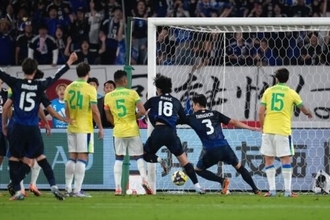日本代表に敗れたブラジル代表、“対アジア”連勝記録が「22」でストップ…黒星は実に26年ぶり